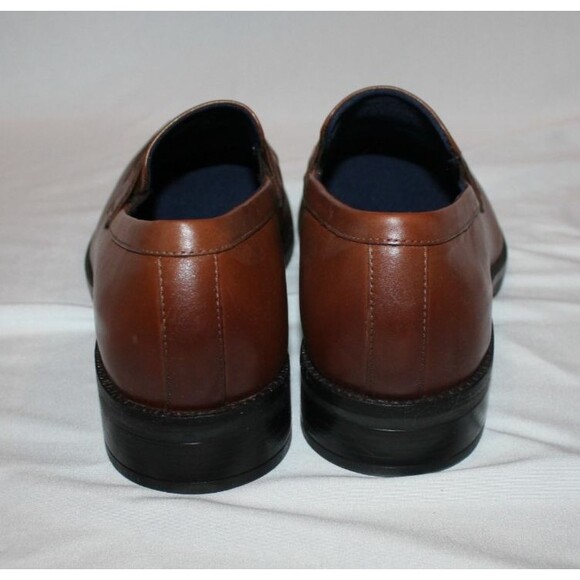 Cole Haan Men‎ Grand+ Dress Penny Loafer British Tan Size 9.5 D NIB $200